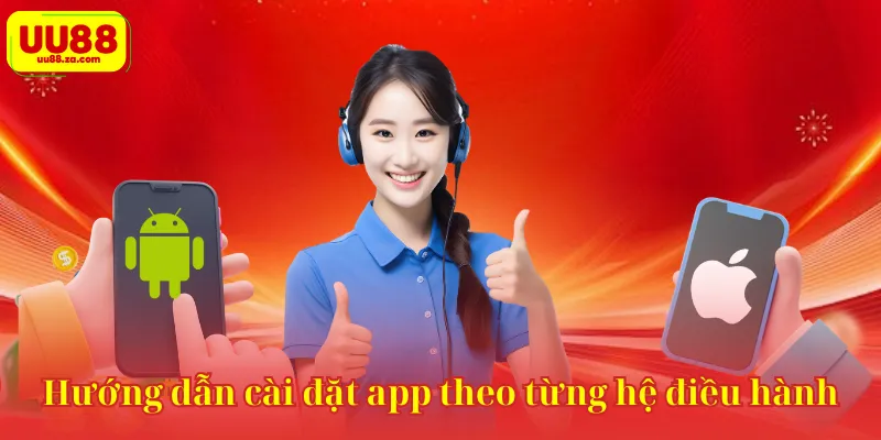 Hướng dẫn cài đặt app theo từng hệ điều hành