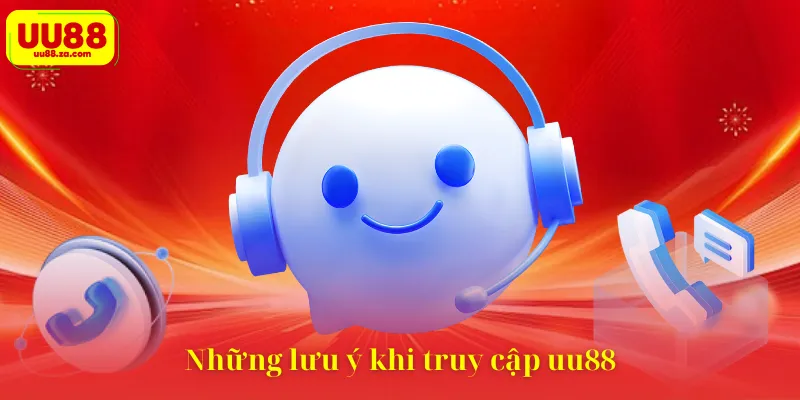 Những lưu ý khi truy cập uu88